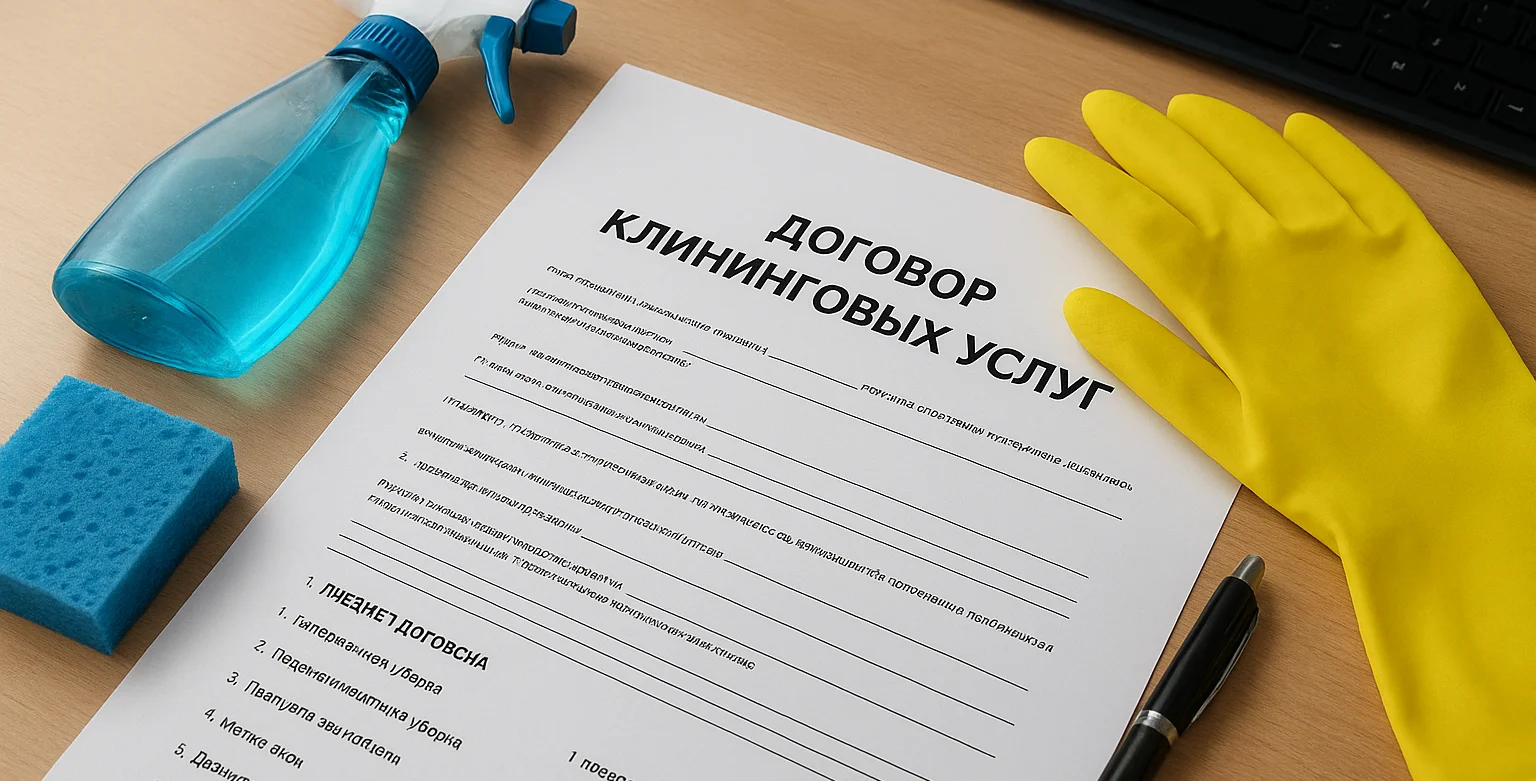 Договор клининговых услуг