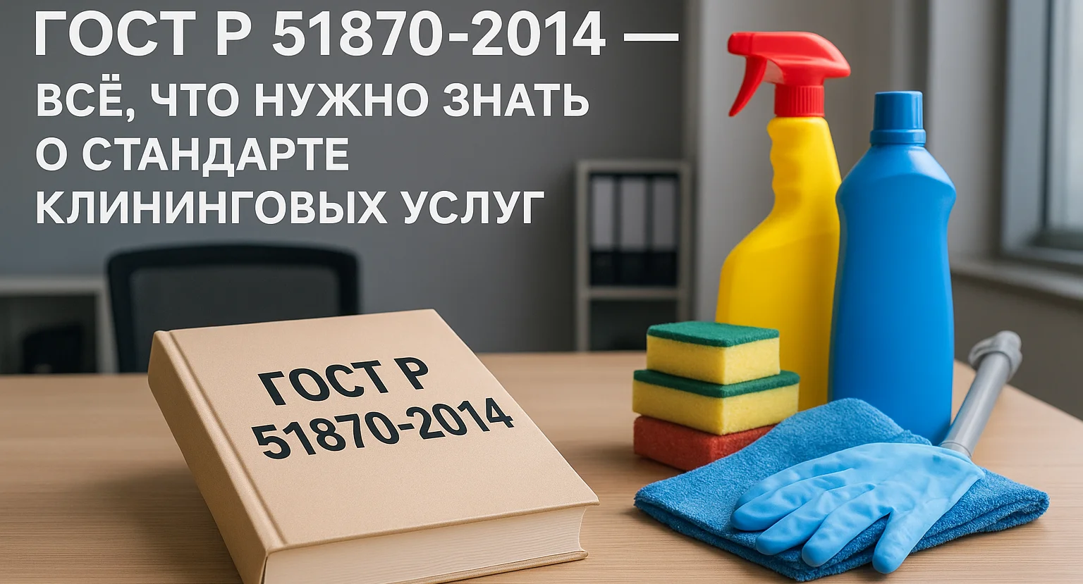 гост р 51870 2014 услуги профессиональной уборки клининговые услуги общие технические условия