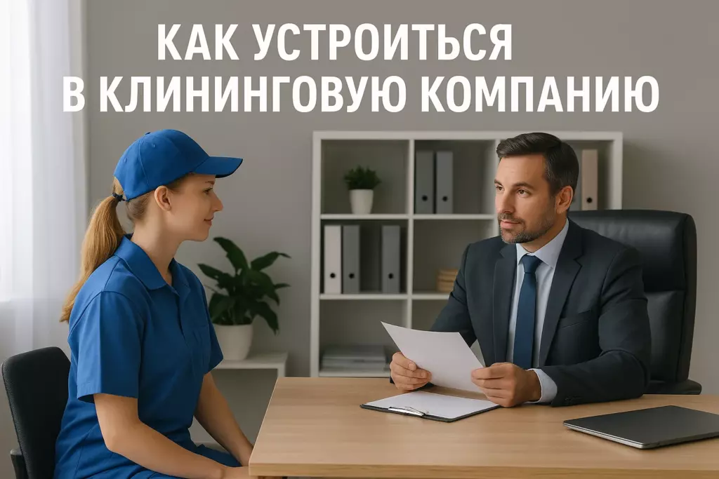 Как устроиться в клининговую компанию без опыта работы