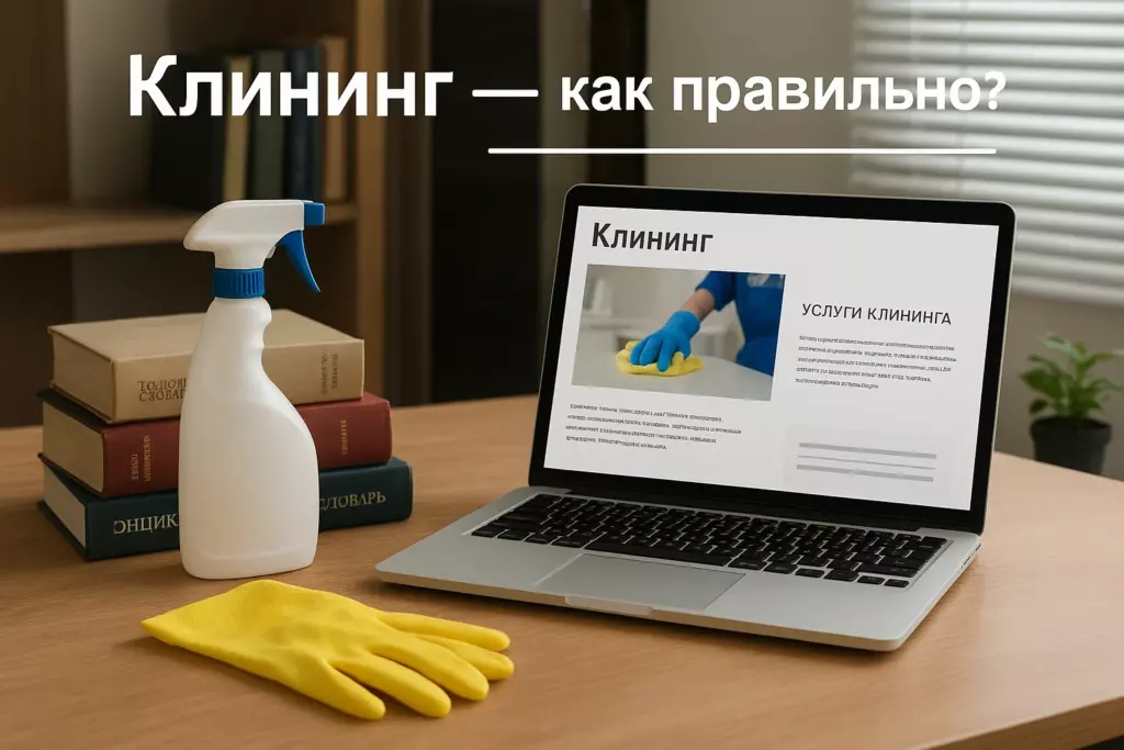 Клиннинг или клининг как правильно пишется