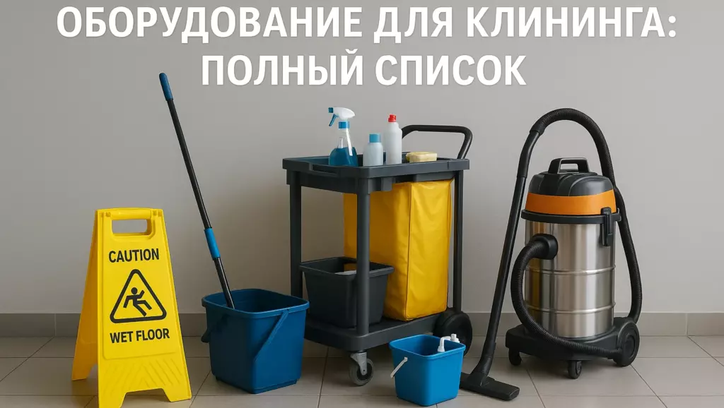 Оборудование для клининга полный список